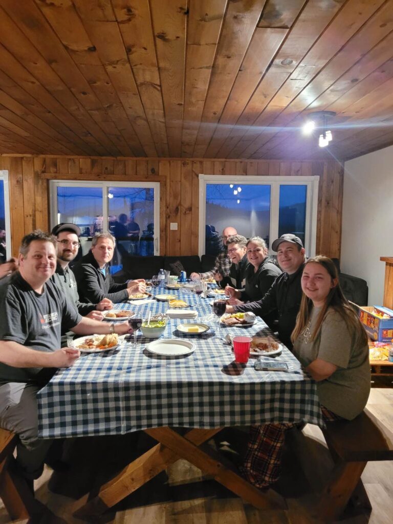 Activité corporative repas