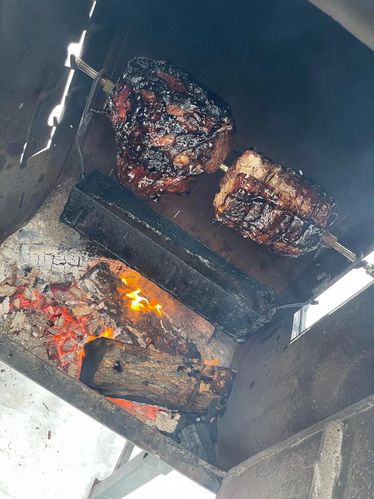 Activité corporative repas en plein air